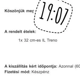 Il Treno - Trombitás Kert Budapest - Étlap/itallap