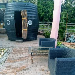 Egzotikus Kert Apartmanház , Balatonalmádi - Medence/kert