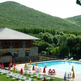 Szent Orbán Erdei Wellness Hotel Kóspallag - Medence/kert