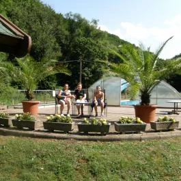 Feketevölgy Panzió Kemence - Medence/kert