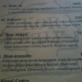 Korhely Étterem-Pub, Pécs - Étlap/itallap