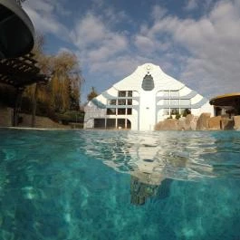 NaturMed Hotel Carbona Hévíz - Medence/kert