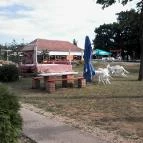 Tiszaörsi Fürdő szállásai Tiszaörs - Medence/kert