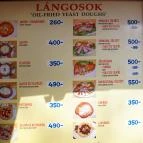 Álomlángos Szentendre - Étlap/itallap