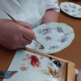 Herendi Porcelánművészeti Múzeum, Herend - Belső