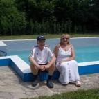 Angela Farm Naturista Camping & Bungalow Nemesbük - Medence/kert