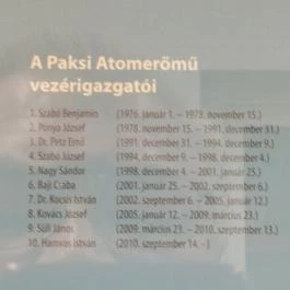 Atomenergetikai Múzeum Paks - Egyéb