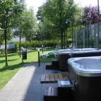 Abacus Business & Wellness Hotel Herceghalom - Medence/kert