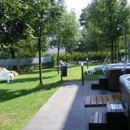 Abacus Business & Wellness Hotel, Herceghalom - Medence/kert