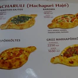 Hachapuri Grúz Étterem Budapest - Étel/ital