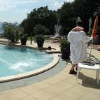 Silvanus Wellness & Konferencia Hotel Visegrád - Medence/kert