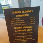 Avia benzinkút és burgerező Öcsöd - Étlap/itallap