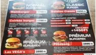 Burger'Z Bar Balatonlelle - Étlap/itallap
