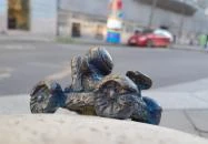 Kolodko: Holdjáró miniszobor Budapest