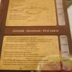 Don Benito Étterem és Pizzéria Balatonlelle - Étlap/itallap