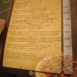 Don Benito Étterem és Pizzéria Balatonlelle - Étlap/itallap