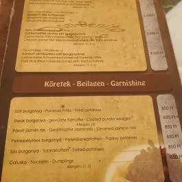 Don Benito Étterem és Pizzéria Balatonlelle - Étlap/itallap