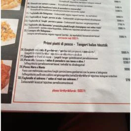 Don Salvatore Tata - Étlap/itallap