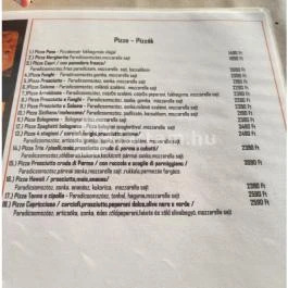 Don Salvatore Tata - Étlap/itallap