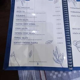 Hellasz Taverna Görög Finomságok, Szolnok - Étlap/itallap
