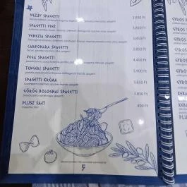 Hellasz Taverna Görög Finomságok, Szolnok - Étlap/itallap