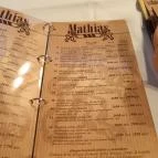 Mathias Pizzeria Söröző Pub Kecskemét - Étlap/itallap