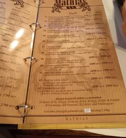 Mathias Pizzeria Söröző Pub