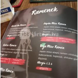 MyThai Ázsiai Étterem & Sushi Bár, Kecskemét - Étlap/itallap