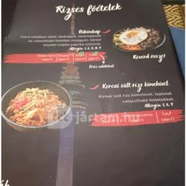 MyThai Ázsiai Étterem & Sushi Bár, Kecskemét - Étlap/itallap