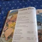 Öreg Tanyacsárda Étterem Lajosmizse - Étlap/itallap