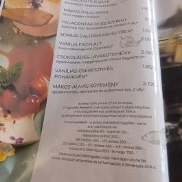 Öreg Tanyacsárda Étterem Lajosmizse - Étlap/itallap