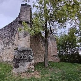 Rádligeti Árpád-kori romtemplom, Balatonlelle - Külső kép