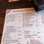 Sarok Vendéglő Balatonlelle - Étlap/itallap