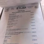 Sekli Étterem Balatonlelle - Étlap/itallap
