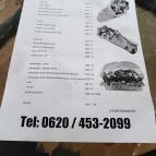 Széchenyi Pékség Szolnok - Étlap/itallap