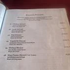 Taj Mahal Indiai Étterem Kecskemét - Étlap/itallap