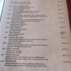 Taj Mahal Indiai Étterem Kecskemét - Étlap/itallap