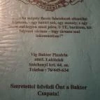 Víg Bakter Pizzéria Lakitelek - Étlap/itallap