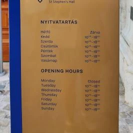 Budavári Palota Szent István-terem Budapest - Egyéb