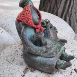 Kolodko: Aranka néni & Béla bácsi miniszobor Budapest - Egyéb