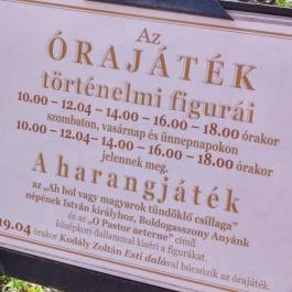 Órajáték Székesfehérvár - Egyéb