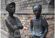 Pál utcai fiúk szobra Budapest