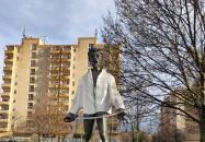 Petőfi szobor Székesfehérvár