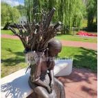 Rőzsehordó nő-szobor Békéscsaba - Egyéb