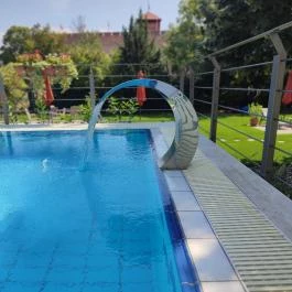 Elizabeth Hotel Gyula - Medence/kert