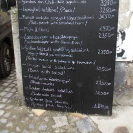 From Sea, Szentendre - Étlap/itallap