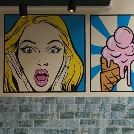 Gelateria Pichler Budapest - Belső