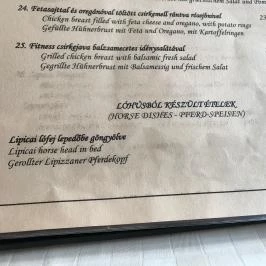 Lipicai Hotel & Étterem, Szilvásvárad - Étel/ital