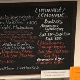 MrSale Café, Budapest - Étlap/itallap