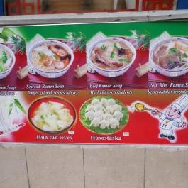 Nemzetközi Kínai Büfé, Budapest - Étlap/itallap